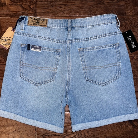 BUFFALO DAVID BITTON Billy Boyfriend Denim Jean Shorts 25 NWT - Picture 8 of 9